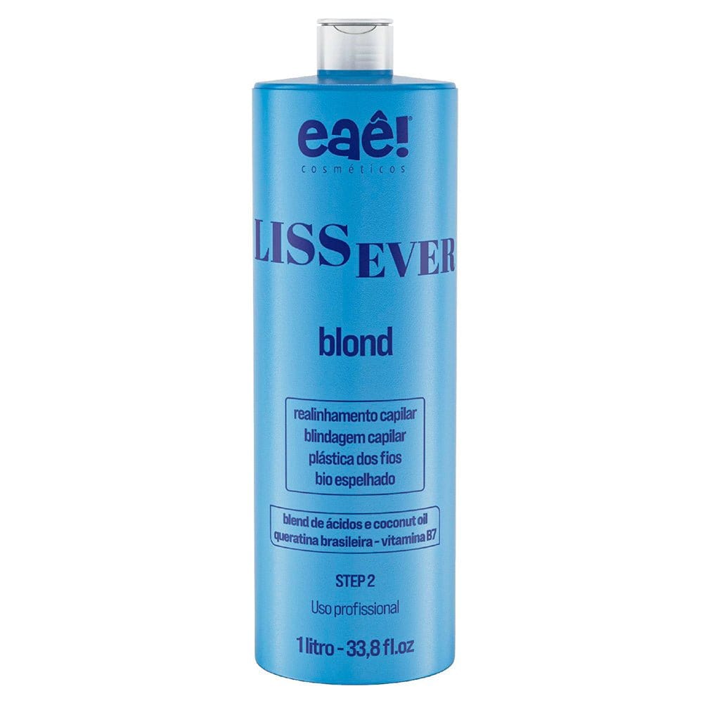 EAÊ Lissever Blond Smoothing Treatment 1 Liter - brazilmulticosmetics