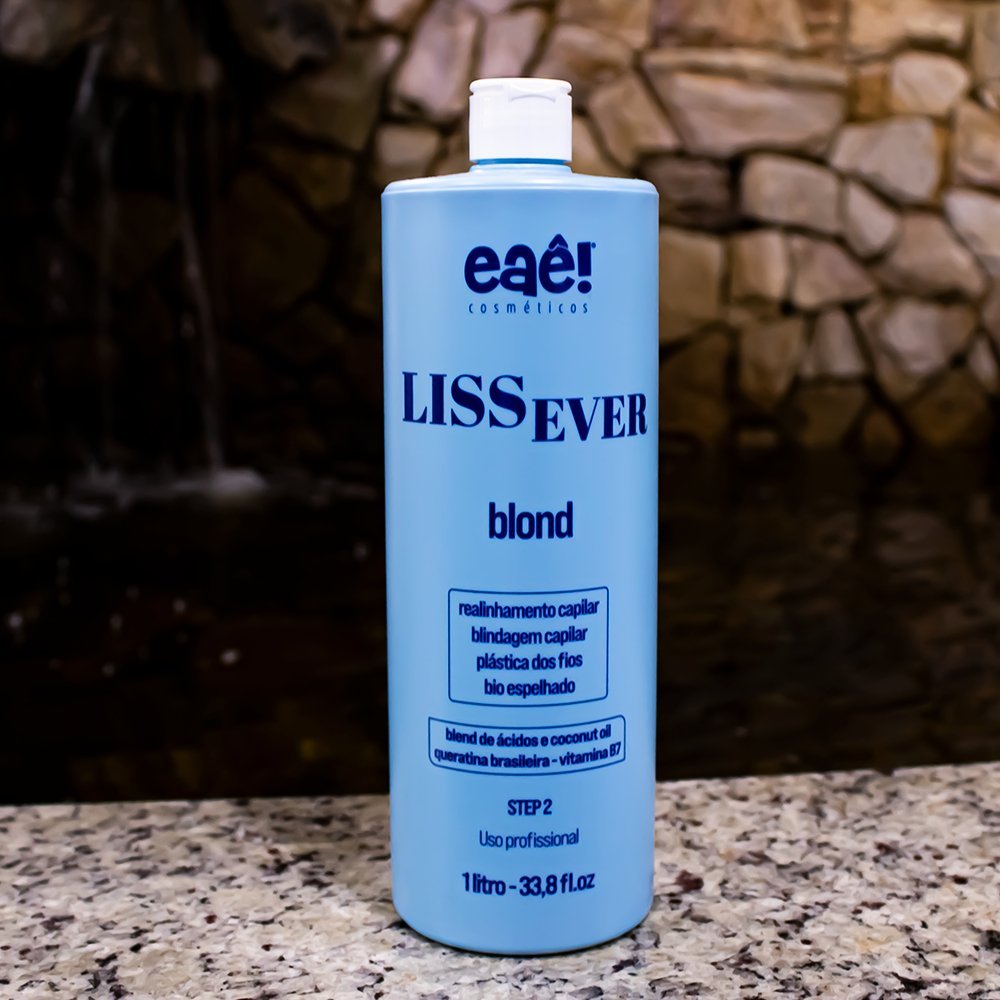 EAÊ Lissever Blond Smoothing Treatment 1 Liter - brazilmulticosmetics