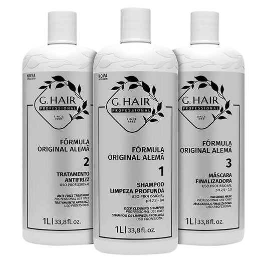 G.hair Alemã Smooth Treatment Kit 1 Liter - brazilmulticosmetics