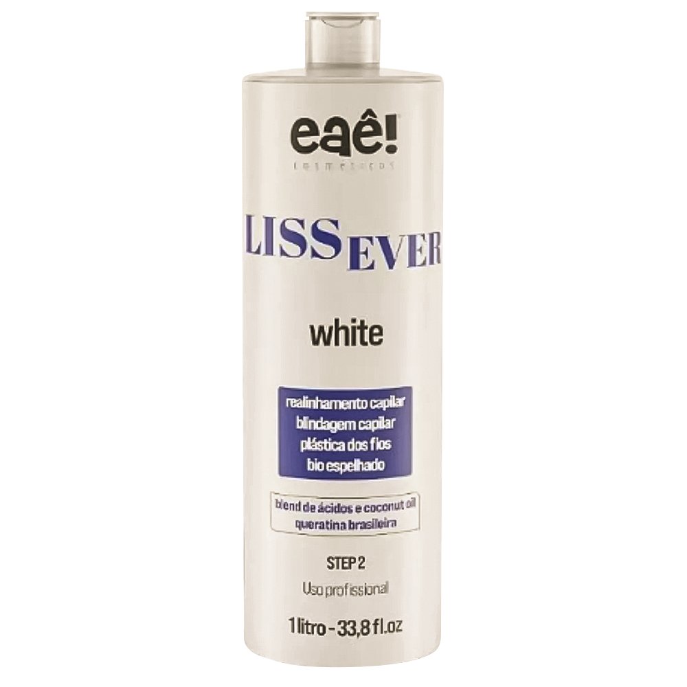EAÊ LissEver White Smoothing Treatment 1 Liter - brazilmulticosmetics