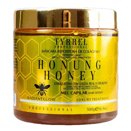 Tyrrel Honung Honey Royal Jelly Hair Mask 500 grams - brazilmulticosmetics