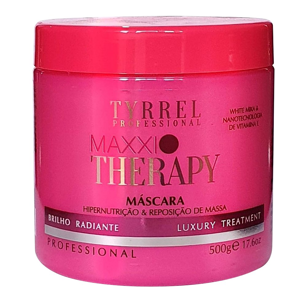 Tyrrel Maxxi Therapy Hypernutrition and Mass Replacement Hair Mask 500 grams - brazilmulticosmetics